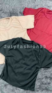 JULYFASHION - Basic Crop Knit Rib Crop Top 01