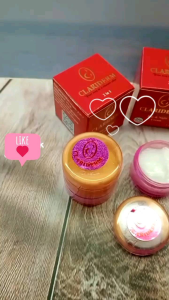 【Asli Indonesia】Krim Clariderm Day & Night Cream 2 in 1 whitening