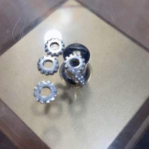 Charm bánh xe đính đá pha lê bạc s925 8mm làm vòng handmade