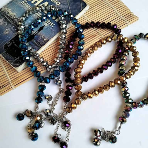 TASBIH KRISTAL 33 BUTIR OLEH OLEH HAJI UMRAH