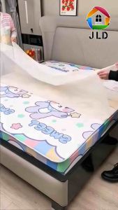 SPREI ANTI SLIP MAT ANTI SLIP KARPET LANTAI TATAKAN MEJA Uk. 200cm x 180cm - PUTIH