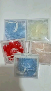 Souvenir Spons Mandi Kemasan Mika: Praktis & Unik