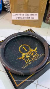 Cover Sarung Setir Mobil Pentul pentul kombinasi carbon All New rush yaris fortuner GR SPORT