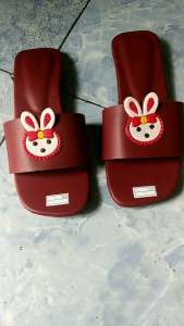 Sandal Kokop Perempuan Ala Korea Model Marun 26-41