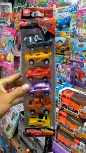 Mainan Mobil Karakter Cars Lightning  McQueen 1 set isi 6 Mobil Murah