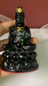 Tượng đồng phật bà quan âm cao 9 cm