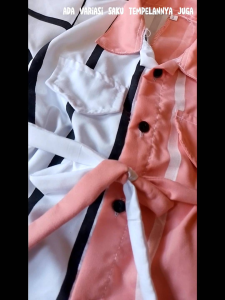 Baju Anak Perempuan Usia 1-5 Tahun kemeja salur