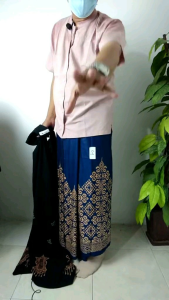 Sarung Batik Printing Motif Pagar Alam bahan Rayon Duniatex 8460 paling TEBAL tidak nerawang Nyaman Adem Halus Lembut Santri Putra Putri Dewasa All size Best Seller by Sola Batik Pekalongan