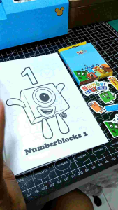 CUSTOMIZED Coloring book with 8 crayons and FREE STICKERS no Minimum order