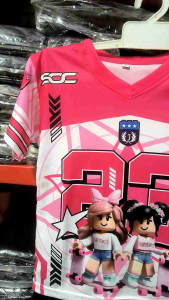 JERSEY/baju setelan jersey/jersey anak anak cowok cewek /gambar roblox stik
