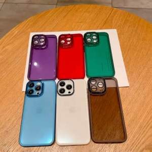 Softcase Clear Case Ring Crome Protect Lensa Kamera OPPO & Vivo & Samsung