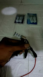 LAMPU LED SEIN BUS TRUK 24 VOLT K1 18 TITIK PUTAR BIRU KEDIP