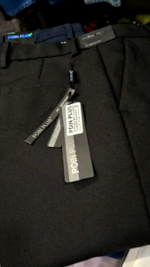 Celana Bahan Panjang Pria Formal Merk Poin Plus Slimfit Katun Semi Wol Original Premium