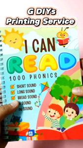 I Can Read 1000 Phonics Short and Long Vowels Reading Materials for Toddlers Beginners Ages 3-6