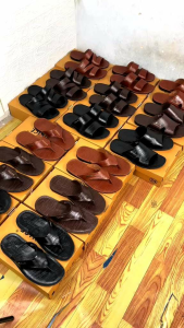 Sandal Japit Pria Kulit Sapi ES04