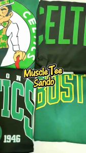 [INNOCENTTEES] BASKETBALL TEAM BOSTON || KIDS SANDO || KIDS TO ADULT FREESIZE