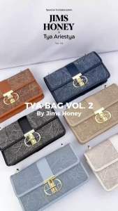 JIMS HONEY X TYA ARIESTYA TYA BAG VOL 2 (new) LC 7117 TAS SELEMPANG WANITA SLING BAG TAS TALI RANTAI
