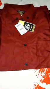 Paket 2 Pcs Kemeja Polos Pria Lengan Pendek 50 Ribu