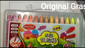 Krayon Grasp 48 Ulir Besar: Warna Lembut & Peralatan Menggambar Mewah