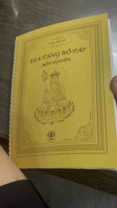 Sổ tay chép kinh địa tạng Bồ Tát Bổn nguyện