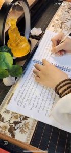 Combo 4 Sổ chép kinh in mờ Địa tạng Sám hối Chú đại bi Dược sư lưu ly