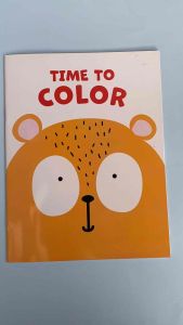 Time To Color Series: Book 3 - Orange