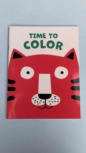 Time To Color Series : Book 4 - Red