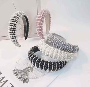 [ Velmorra ] Headband Talitha Bando Korea Mutiara Rhinestone Mewah