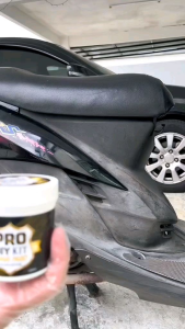 PRO DIY KIT Black Plastic restore Vehicle Repair kit