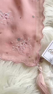 Hijab segiempat R139 paris kenanga