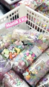 Manik serok diy craft toping meronce bisa pilih 1Kg dan 450Gr