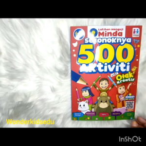 Latihan Menguji Minda Seronoknya 500 Aktiviti untuk Kanak Kanak Prasekolah Buku Aktiviti Budak