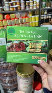 Trà Xạ đen la hán nấm lim xanh (40 túi lọc )-Thải Độcthanh nhiệtmỡ máuHuyết ápngăn ngừa và hỗ trợ Ung thư- TÂY BẮC FOOD 277