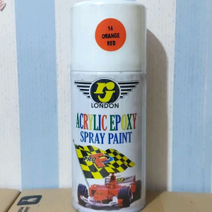 Pilok RJ Cat RJ 300cc Orange / Orange Red (14) Cat Semprot Spray Paint