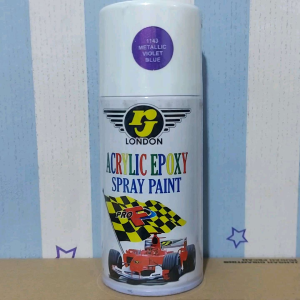 Pilox Cat Semprot RJ Warna Metalic Violet Blue 1143 Ungu Metalik 300cc Spray Paint
