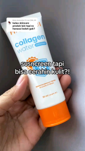 Hanasui Collagen Water Sunscreen SPF 30+++PA - Kemasan 30ml