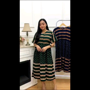 Dress Chibi Daster Kekinian Bahan Rayon