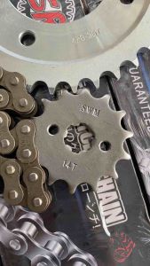 ชุดโซ่สเตอร์เวฟ110i 125i LED 428 หน้าหลังโซ่ ชุด 3 ชิ้น