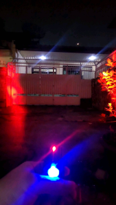 Lampu Tembak SQL 1 Mata Mini X-CASE Putih-Kuning Devil Merah Strobo - Fooglamp SQL 1 Mata X-Case Universal