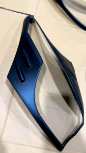 Garnish Lampu Belakang New Yaris 2018 2020 2022 2023 UP Hitam Chrome