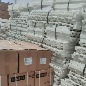 Slat alas plastik kambing ayam alas Grade A alas kandang plastik 100x50 x4 cm