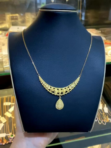 Kalung dubai motip baru panjang 45cm