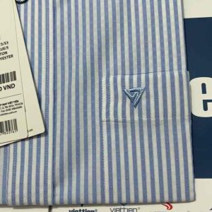 Áo sơ mi viettien ngắn tay lai bầu (1P1179)