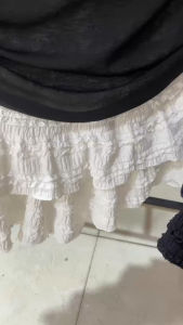 Set Áo Tay Ngắn Thun Giấy Phối Nút Lót Yếm Thun Tăm (ảnh & video thật ở cuối)