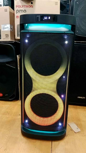 Speaker Portable ASHLEY JOSS102 spiker Ashley Potable JOSS 102 double 10inchi woofer
