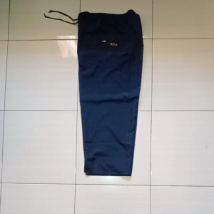 Celana Sirwal pangsi / komprang panjang Muslim Biru Dongker