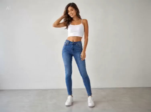 Womens Skinny Jeans High Quality Denim Fashionable Super Stretchable Black Dark Blue Sky Blue Fit Use Everyday Casual Outdoor