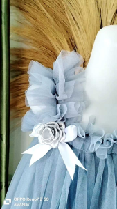 DRESS SIMPLE CANTIK DAN ELEGAN | BISA REQUEST WARNA | FREE ACCESSORIES RAMBUT (SELUTUT) USAI 0-10 THN