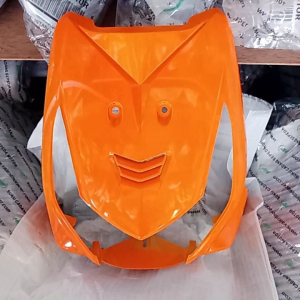 COVER TAMENG DEPAN HONDA BEAT CARBU WARNA ORANGE