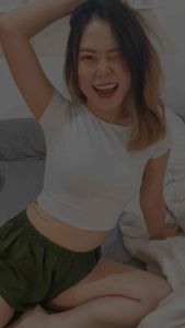 OZZA Crop Top Jersey Korean Top 059